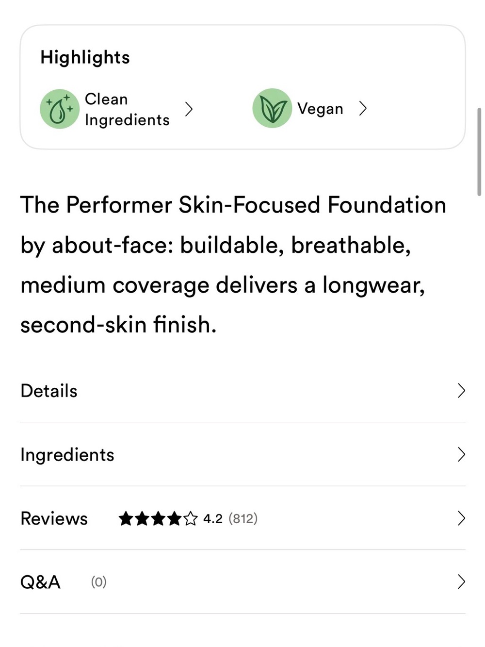 About-Face foundation - Picture 7 of 7